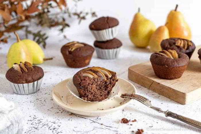 Muffin cioccolato e pere_700x468