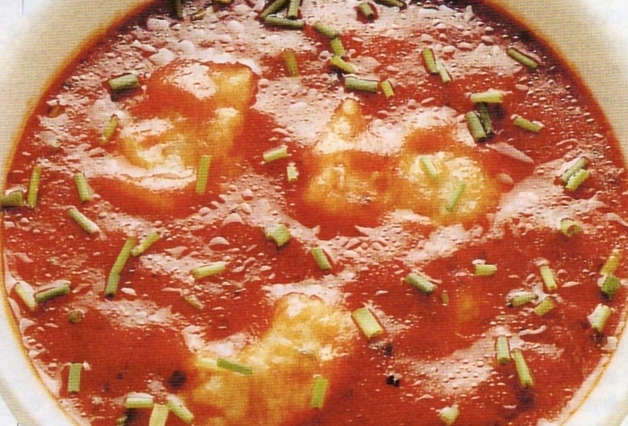 Zuppa di pomodoro con gnocchetti